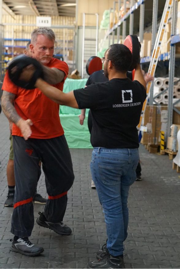 Firmenkurs Losberger De Boer x Zentrum für Selbstverteidigung Ludwigshafen