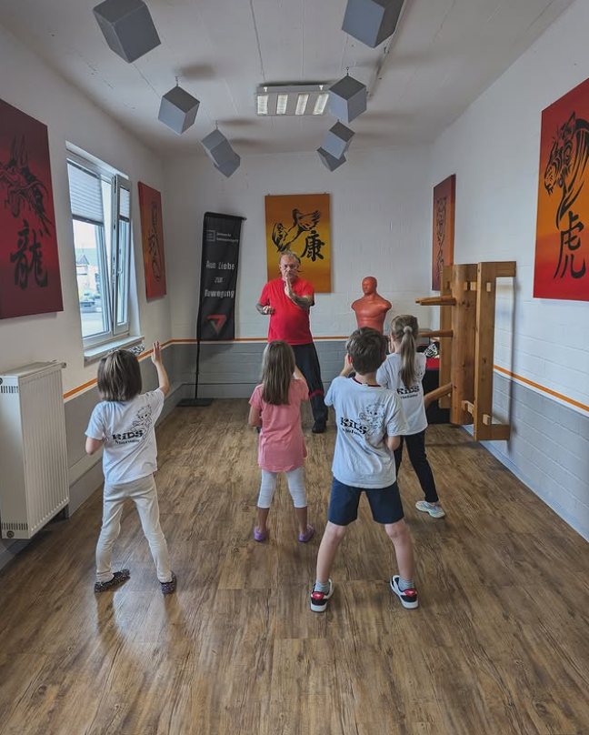 Beitrag zum Kindertraining ab 6 Jahren im Zentrum für Selbstverteidigung Ludwigshafen